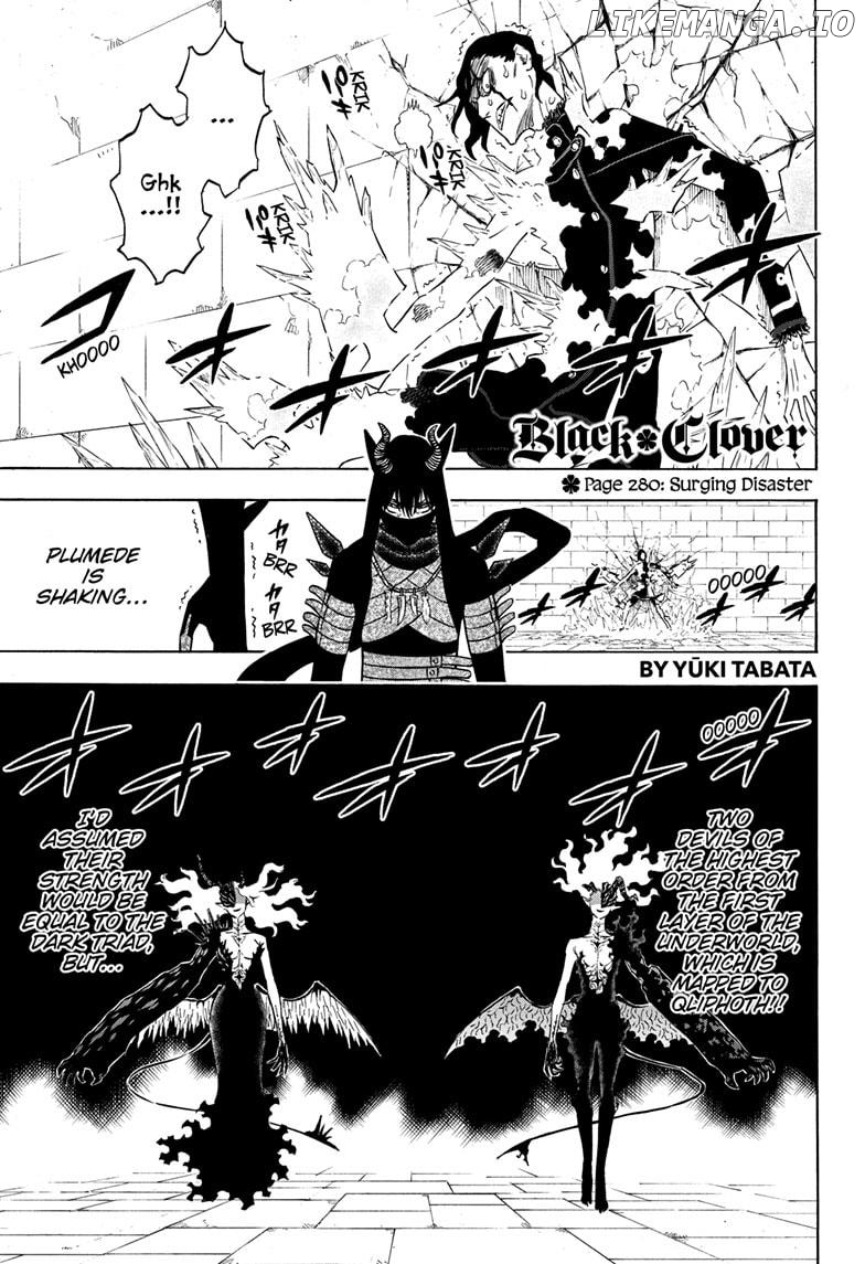 Black Clover chapter 280 image 01